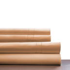 Parure de draps Pointehaven en coton à fibres longues 620 fils au pouce carré avec poche profonde