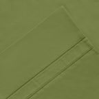 Parure de draps Pointehaven en coton à fibres longues 620 fils au pouce carré avec poche profonde