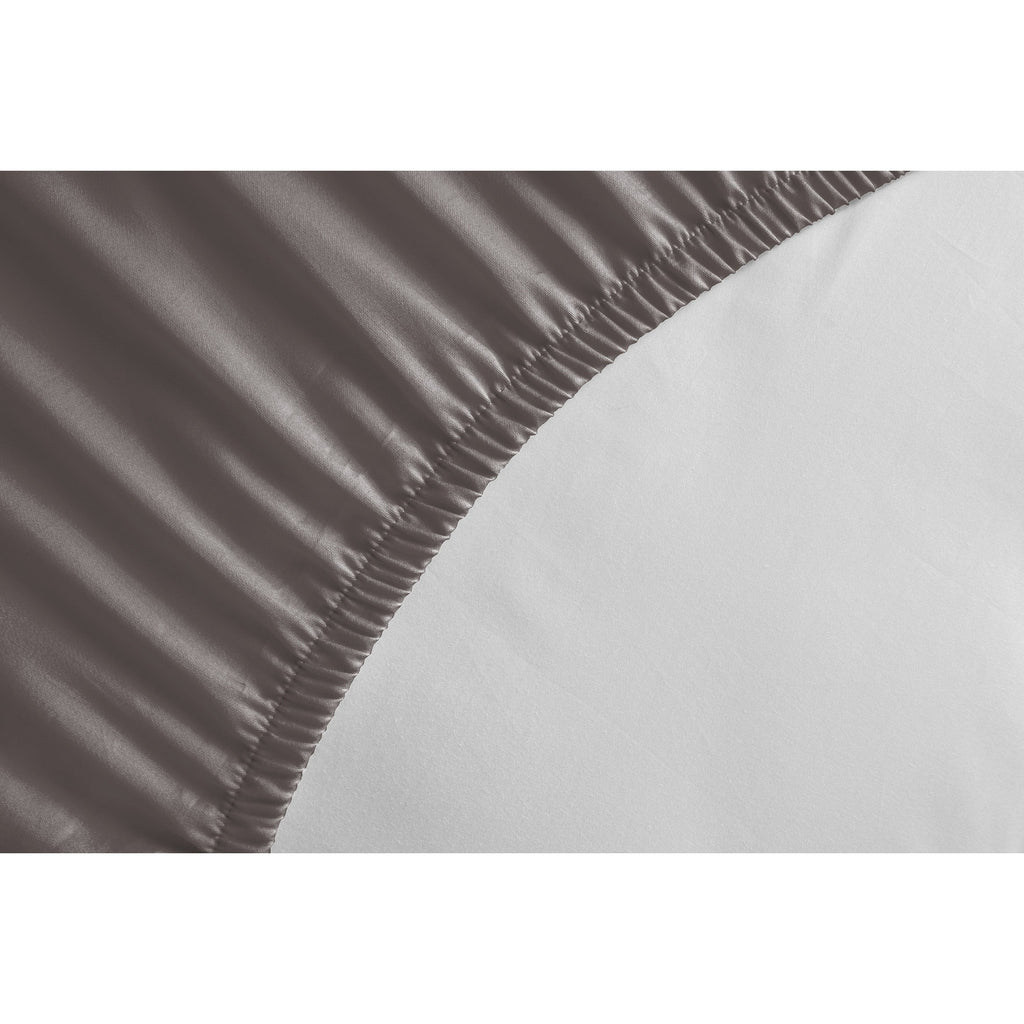 Parure de draps Pointehaven en coton à fibres longues 620 fils au pouce carré avec poche profonde