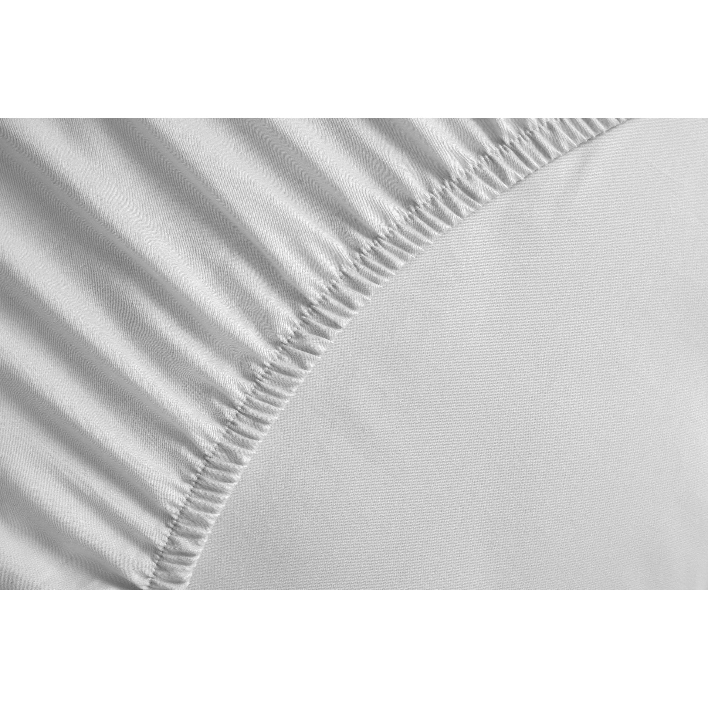 Parure de draps Pointehaven en coton à fibres longues 620 fils au pouce carré avec poche profonde