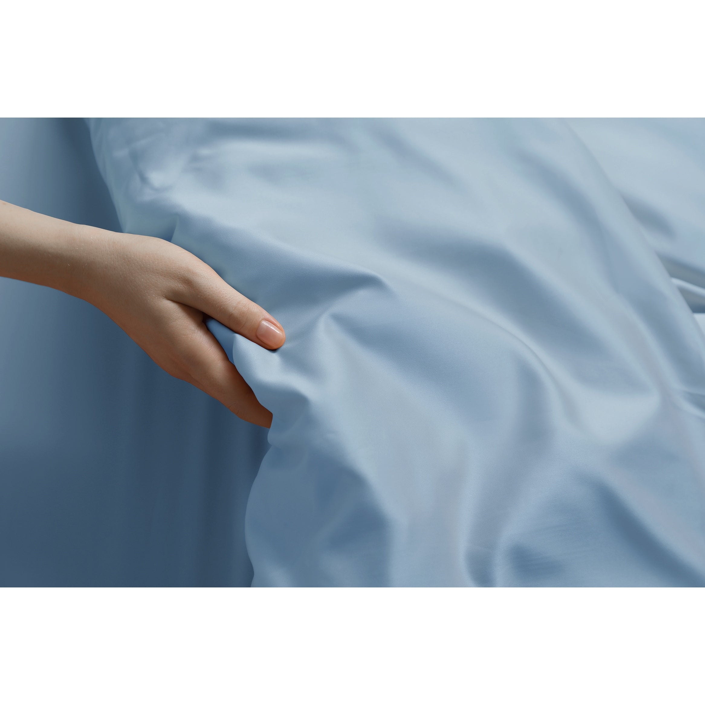 Parure de draps Pointehaven en coton à fibres longues 620 fils au pouce carré avec poche profonde
