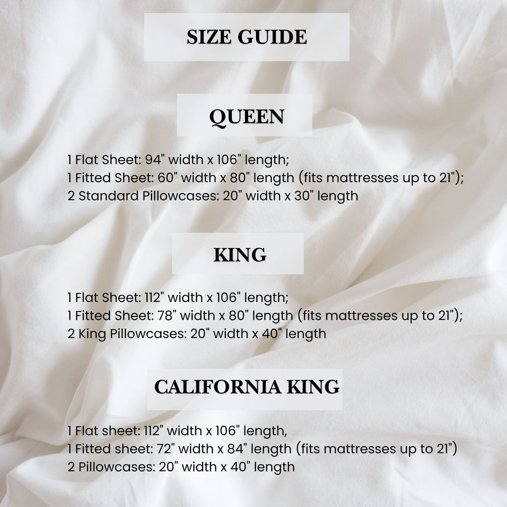 Ensemble de draps rafraîchissants surdimensionnés en percale de coton brodée à longues fibres Pointehaven, 4 pièces