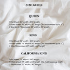 Ensemble de draps rafraîchissants surdimensionnés en percale de coton brodée à longues fibres Pointehaven, 4 pièces