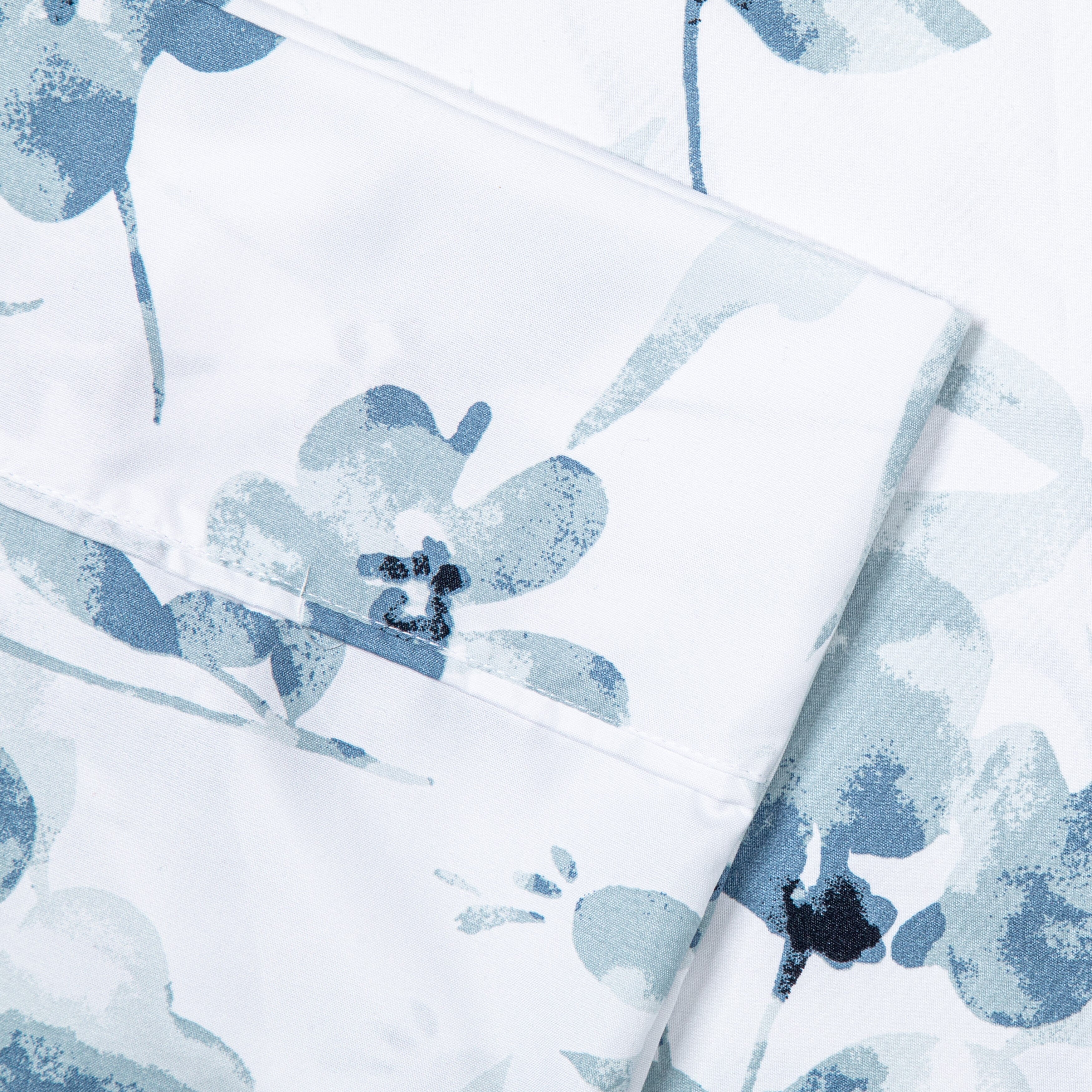 Ensemble de draps de luxe en microfibre Pointehaven, imprimé et uni