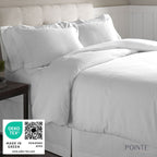 Parure de lit Pointehaven Plaid Luxury Flannel Heavy Weigh 180 GSM 100 % coton