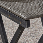 Ensemble de table de bar d'extérieur Polaris 45 pouces 3 pièces par Christopher Knight Home