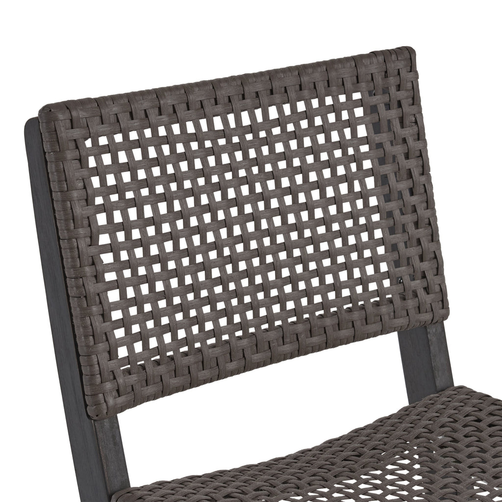 Ensemble de table de bar d'extérieur Polaris 45 pouces 3 pièces par Christopher Knight Home