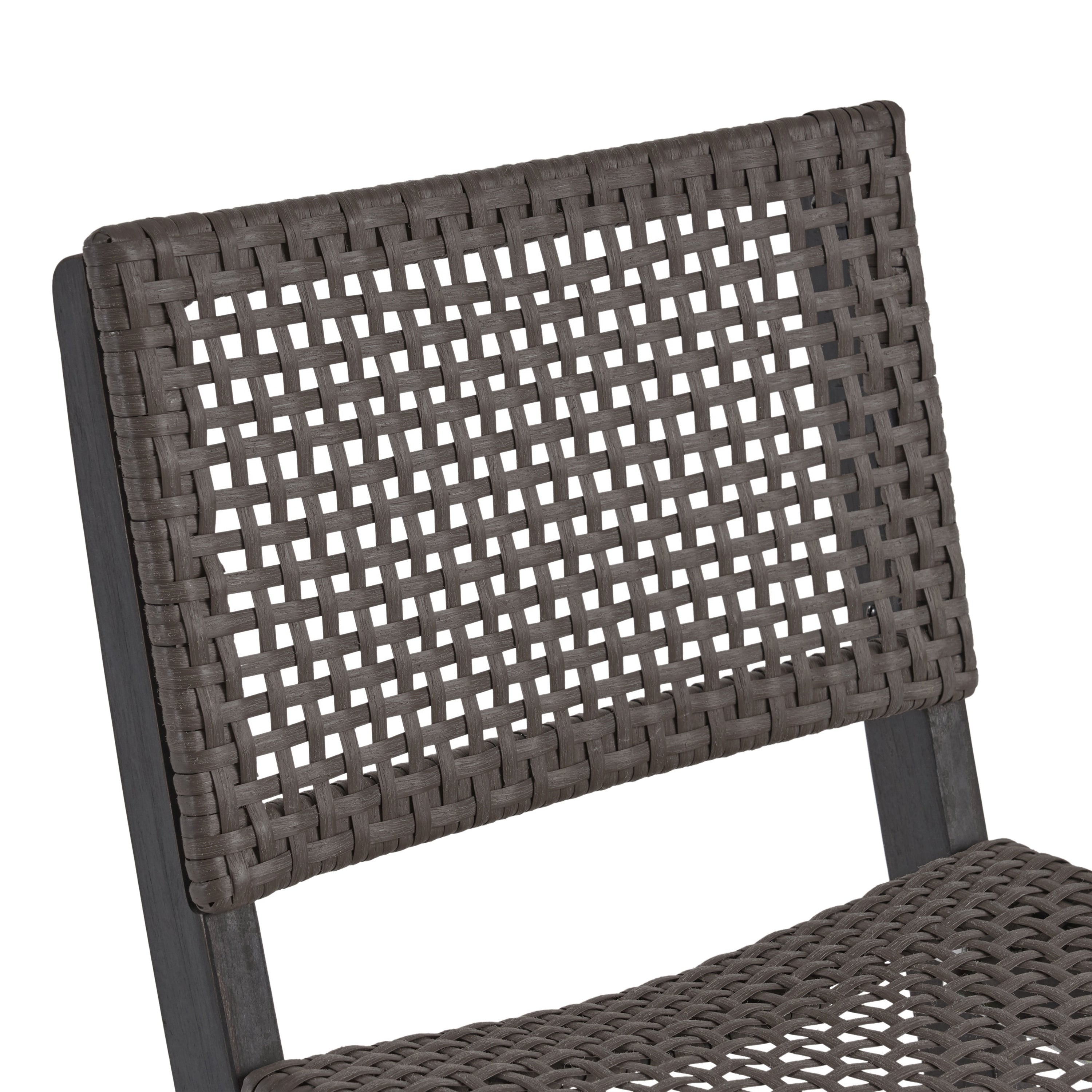 Ensemble de table de bar d'extérieur Polaris 45 pouces 3 pièces par Christopher Knight Home