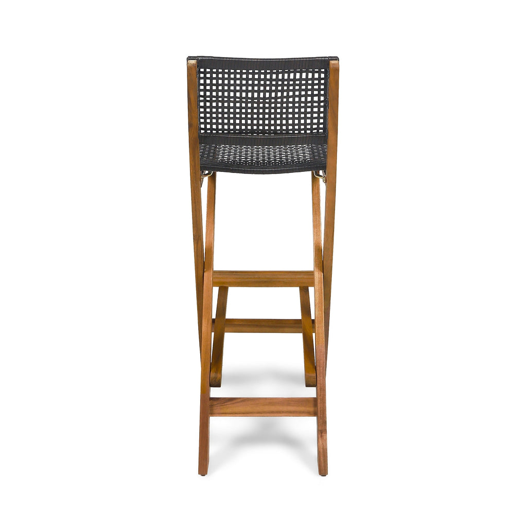 Ensemble de table de bar d'extérieur Polaris 45 pouces 3 pièces par Christopher Knight Home