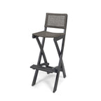 Ensemble de table de bar d'extérieur Polaris 45 pouces 3 pièces par Christopher Knight Home