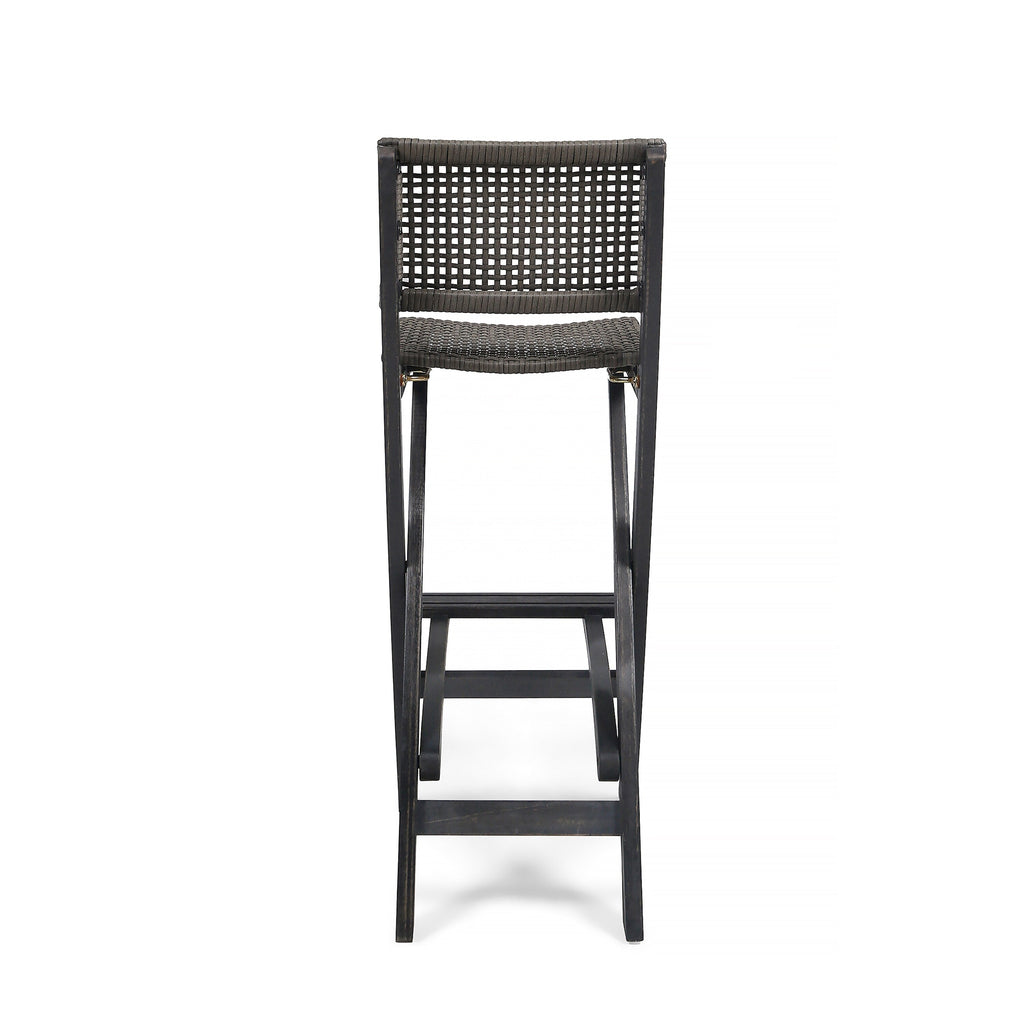 Ensemble de table de bar d'extérieur Polaris 45 pouces 3 pièces par Christopher Knight Home