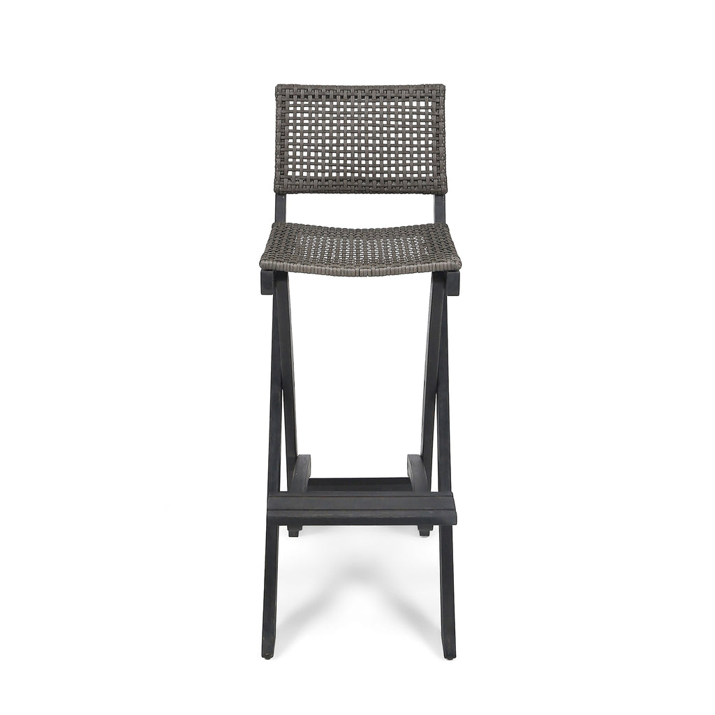 Ensemble de table de bar d'extérieur Polaris 45 pouces 5 pièces par Christopher Knight Home
