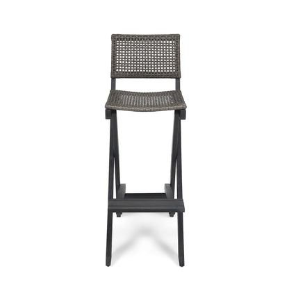 Ensemble de table de bar d'extérieur Polaris 45 pouces 5 pièces par Christopher Knight Home