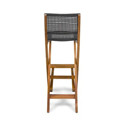 Ensemble de table de bar d'extérieur Polaris 45 pouces 5 pièces par Christopher Knight Home