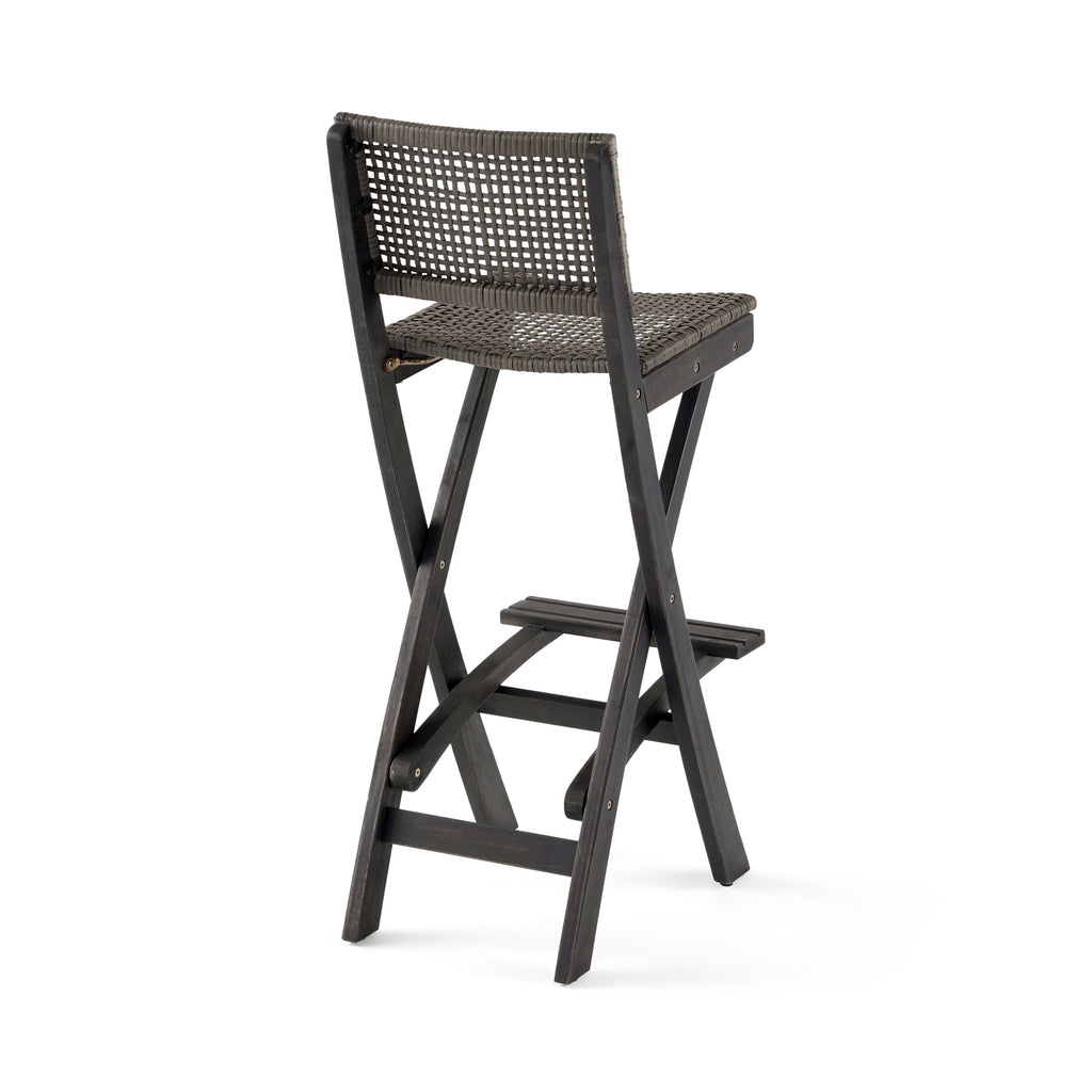 Ensemble de table de bar d'extérieur Polaris 45 pouces 5 pièces par Christopher Knight Home
