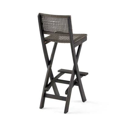 Ensemble de table de bar d'extérieur Polaris 45 pouces 5 pièces par Christopher Knight Home
