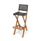 Ensemble de table de bar d'extérieur Polaris 45 pouces 5 pièces par Christopher Knight Home