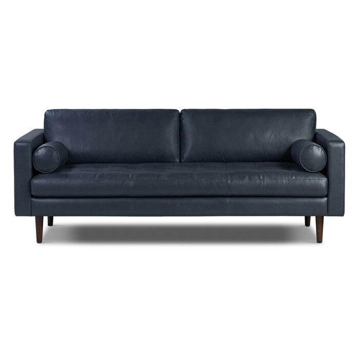Canapé Napa 88,5 en Poly &amp; Bark - Cuir italien véritable