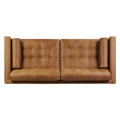 Canapé en cuir véritable pleine fleur Poly &amp; Bark York 89