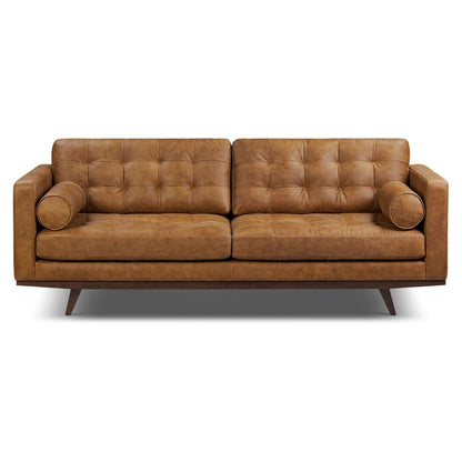 Canapé en cuir véritable pleine fleur Poly &amp; Bark York 89