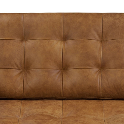 Canapé en cuir véritable pleine fleur Poly &amp; Bark York 89