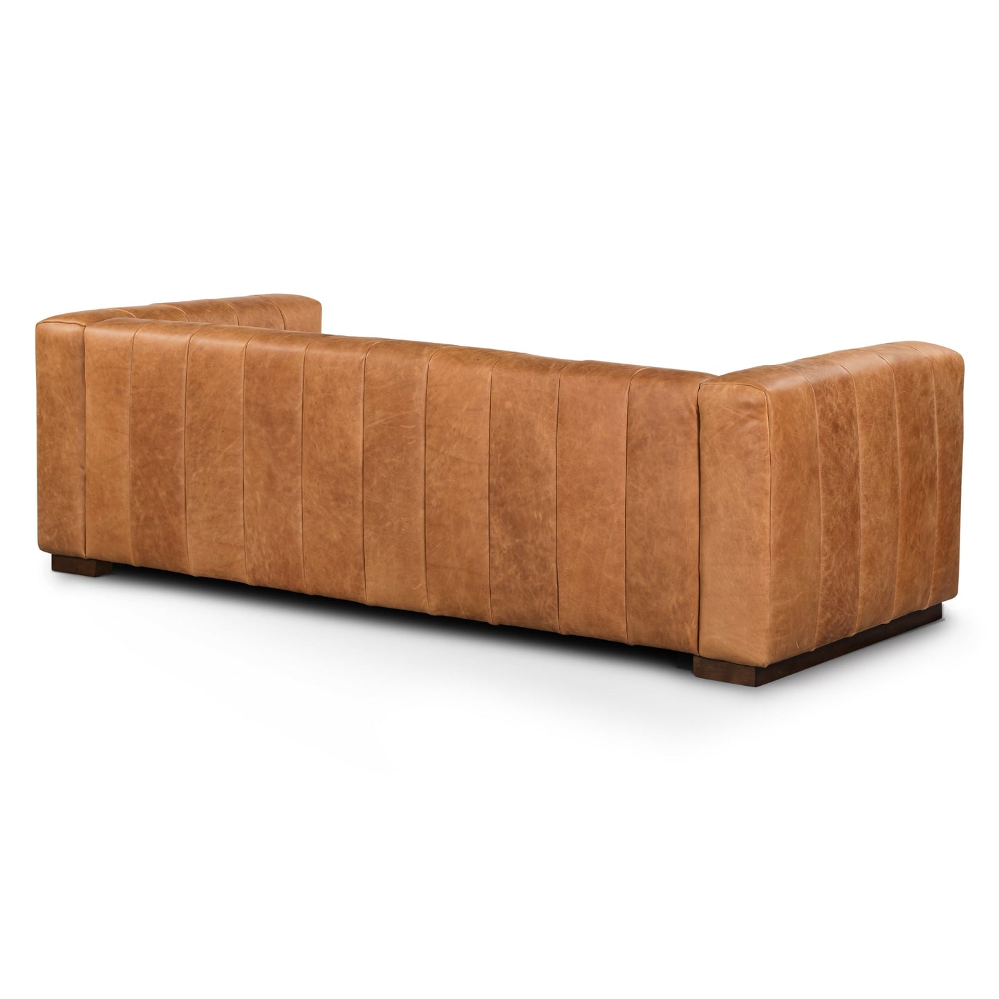 Canapé Canale Poly &amp; Bark - Cuir italien véritable pleine fleur