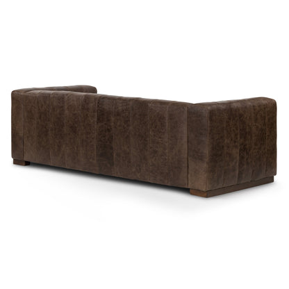Canapé Canale Poly &amp; Bark - Cuir italien véritable pleine fleur