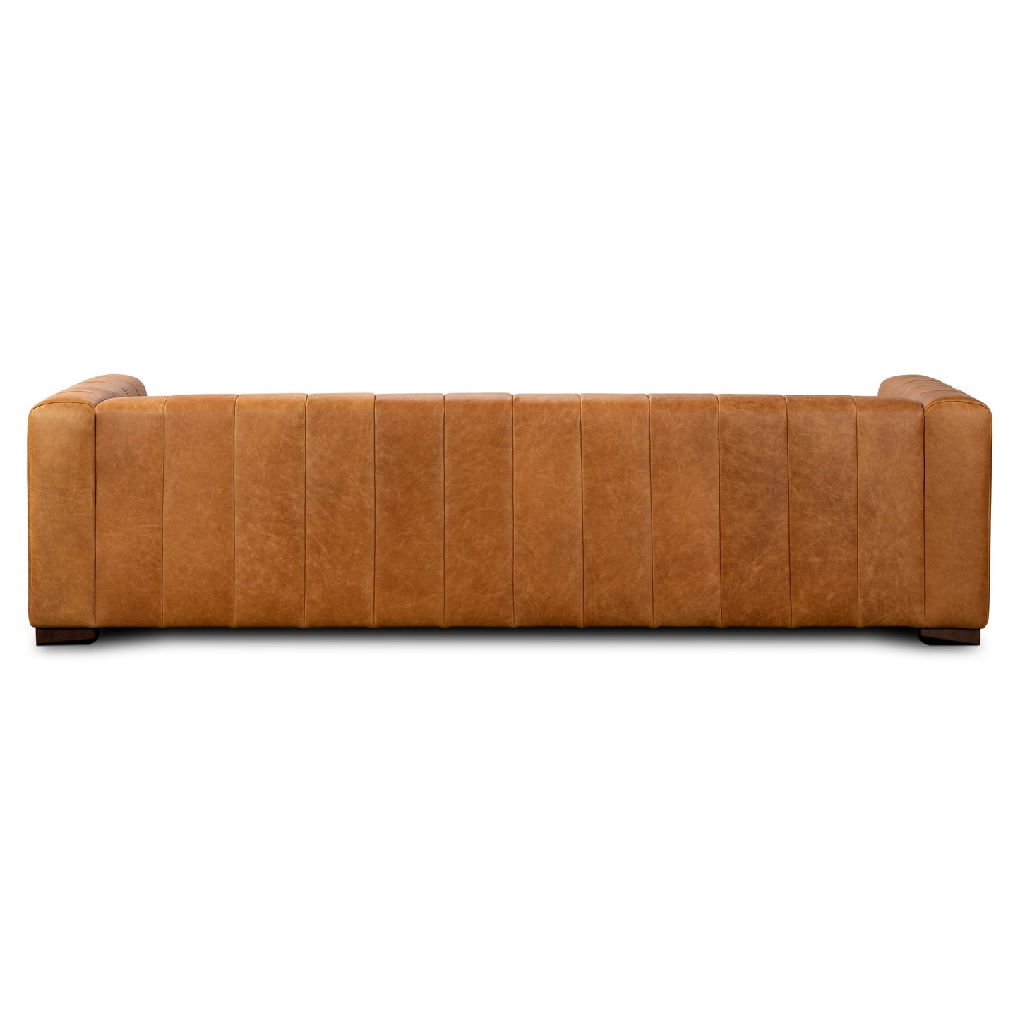 Canapé Canale Poly &amp; Bark - Cuir italien véritable pleine fleur