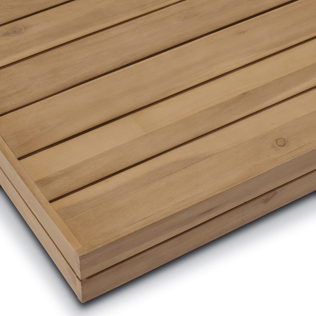 Ensemble de salon d'angle modulaire d'extérieur/terrasse Poly &amp; Bark Celenza 98 avec table basse