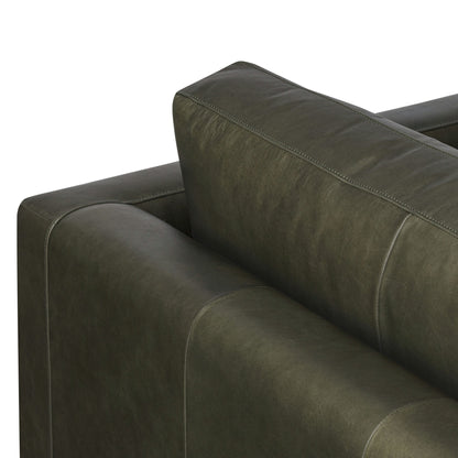 Canapé Napa 88,5 en Poly &amp; Bark - Cuir italien véritable
