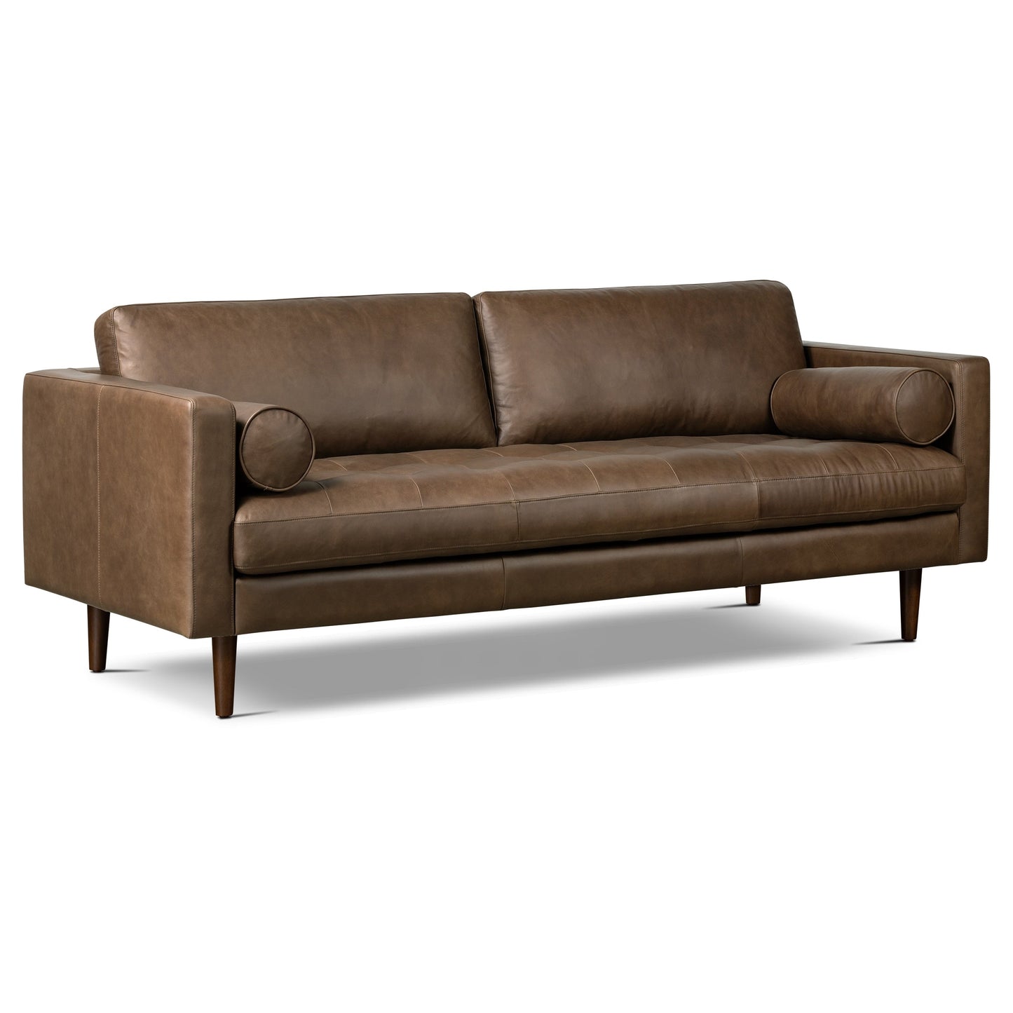 Canapé Napa 88,5 en Poly &amp; Bark - Cuir italien véritable