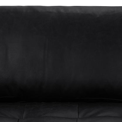 Canapé Napa 88,5 en Poly &amp; Bark - Cuir italien véritable
