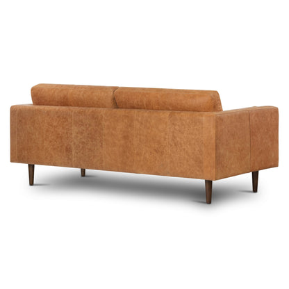Canapé Napa 88,5 en Poly &amp; Bark - Cuir italien véritable