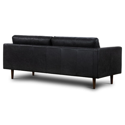 Canapé Napa 88,5 en Poly &amp; Bark - Cuir italien véritable
