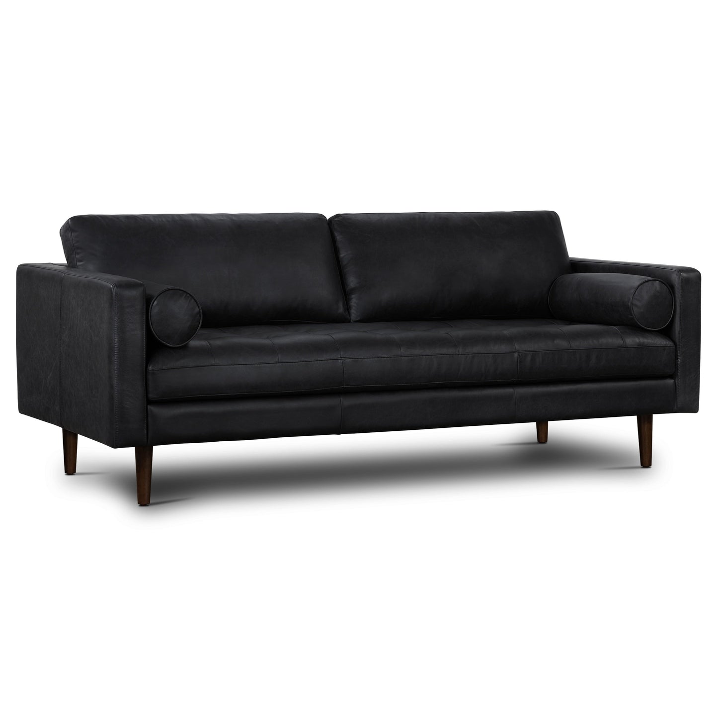 Canapé Napa 88,5 en Poly &amp; Bark - Cuir italien véritable