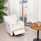 Fauteuil inclinable pivotant en polyester, ergonomique et électrique