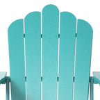 Ensemble de 4 chaises Adirondack d'extérieur Polytrends Aderson avec pouf