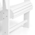 Ensemble de 4 chaises Adirondack d'extérieur Polytrends Aderson avec pouf