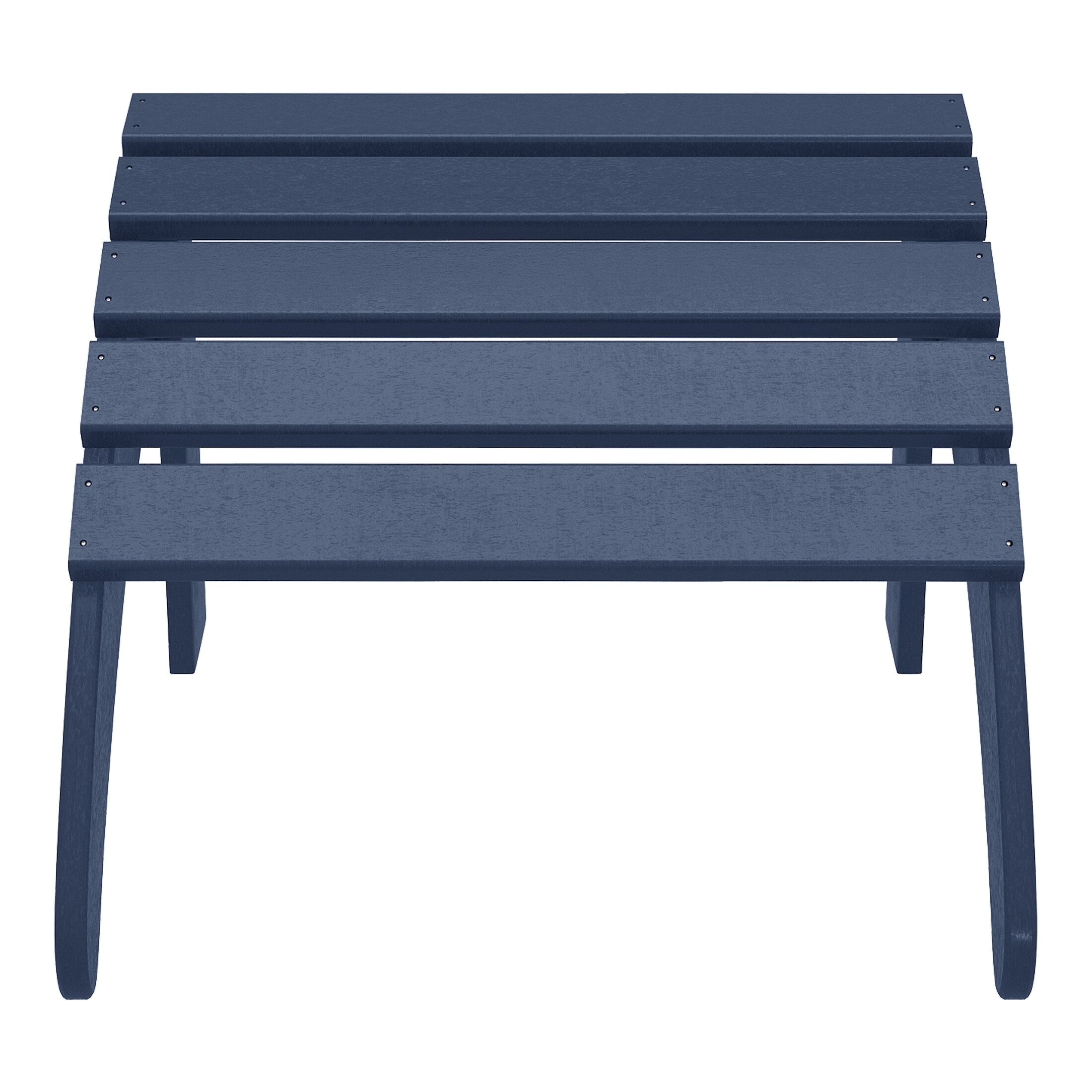 Ensemble de 4 chaises Adirondack d'extérieur Polytrends Aderson avec pouf