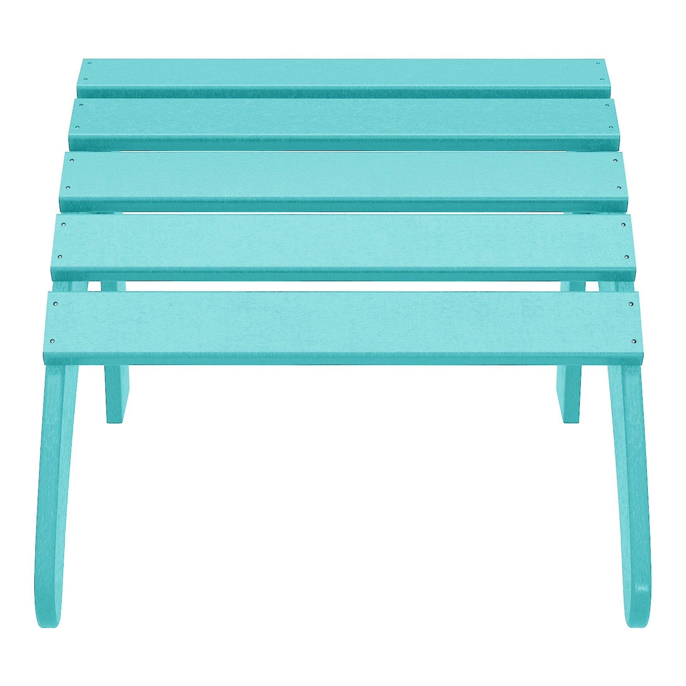 Ensemble de 4 chaises Adirondack d'extérieur Polytrends Aderson avec pouf