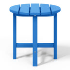 Polytrends Altura Eco-friendly All Weather Round 18 Side Table