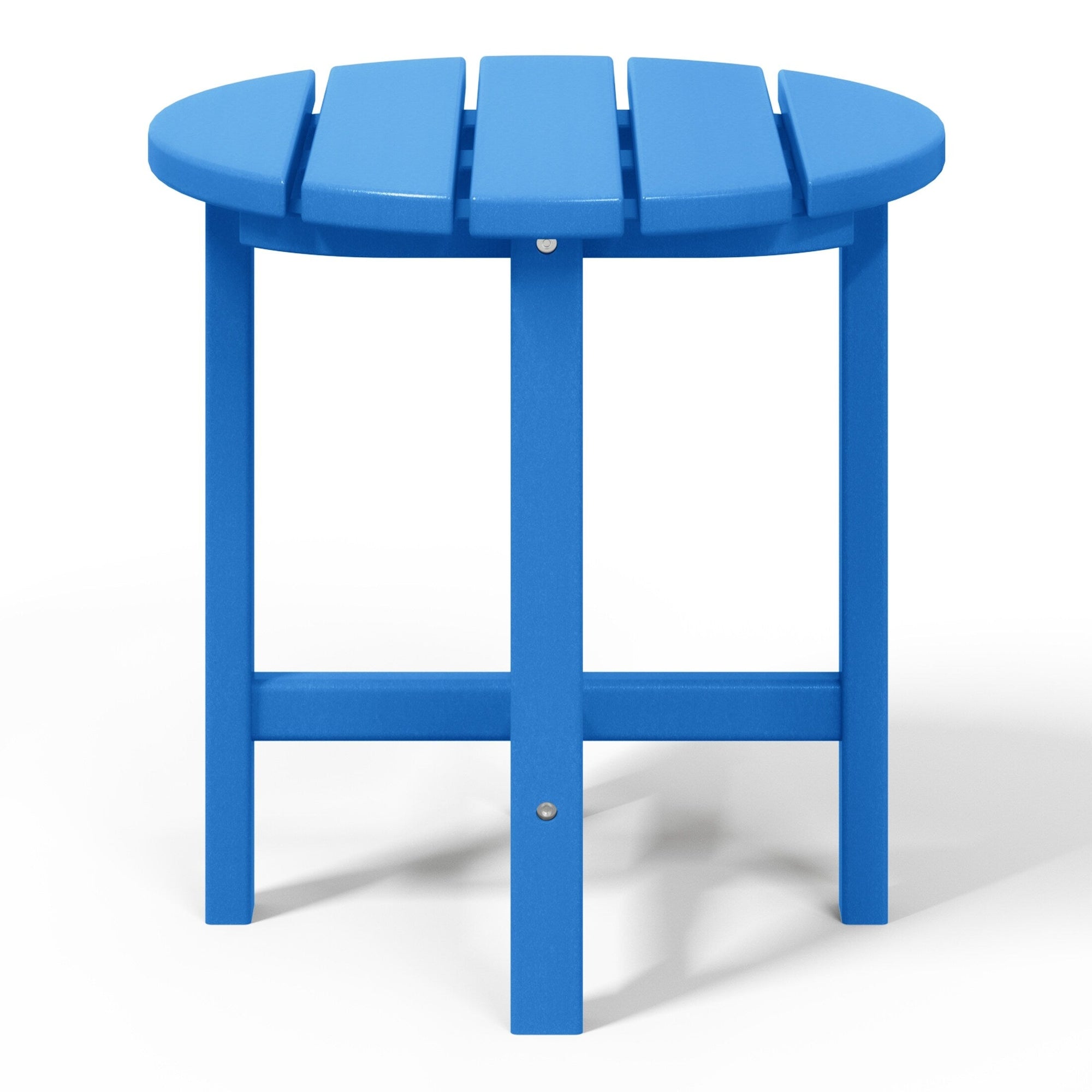Polytrends Altura Eco-friendly All Weather Round 18 Side Table