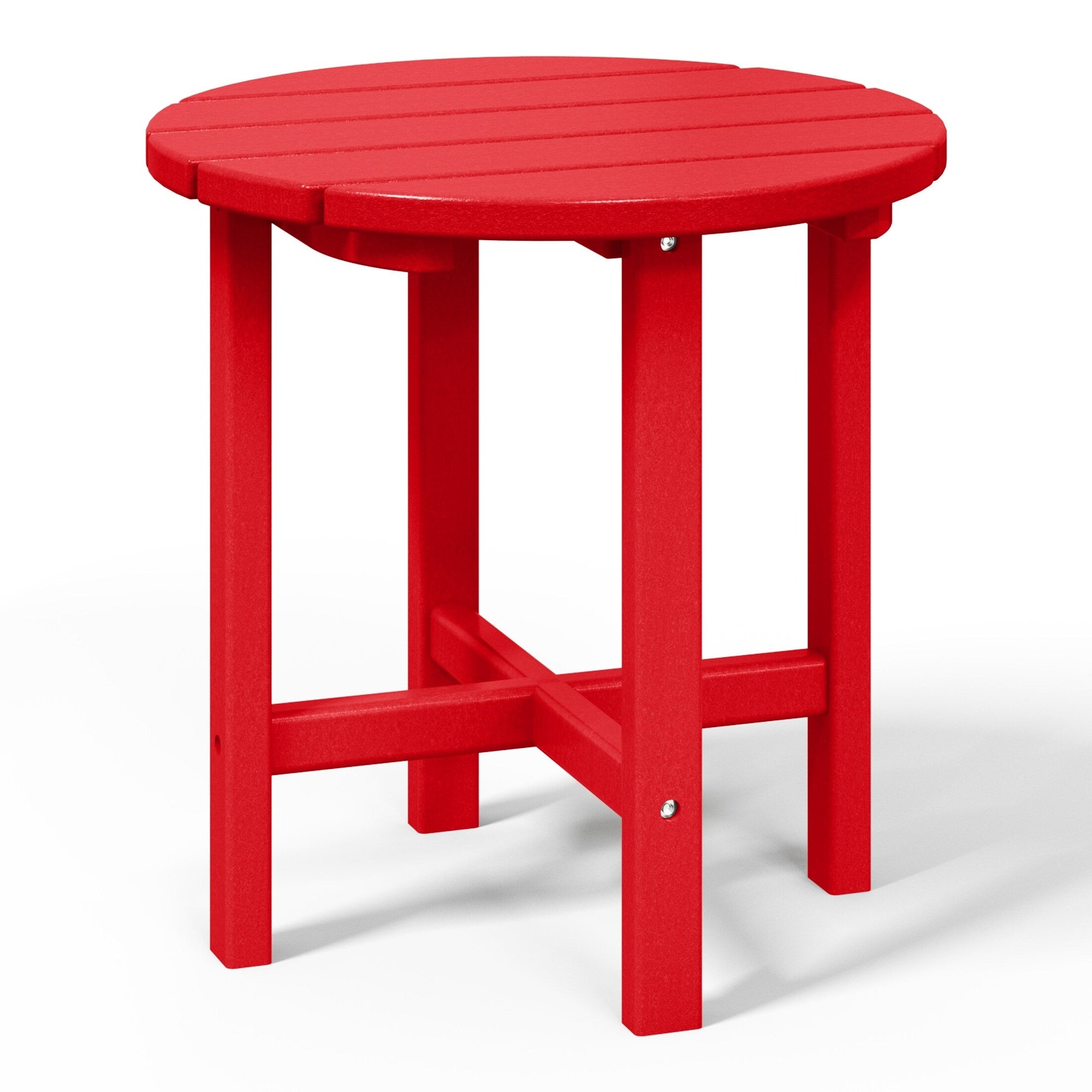 Polytrends Altura Eco-friendly All Weather Round 18 Side Table