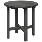 Polytrends Altura Eco-friendly All Weather Round 18 Side Table