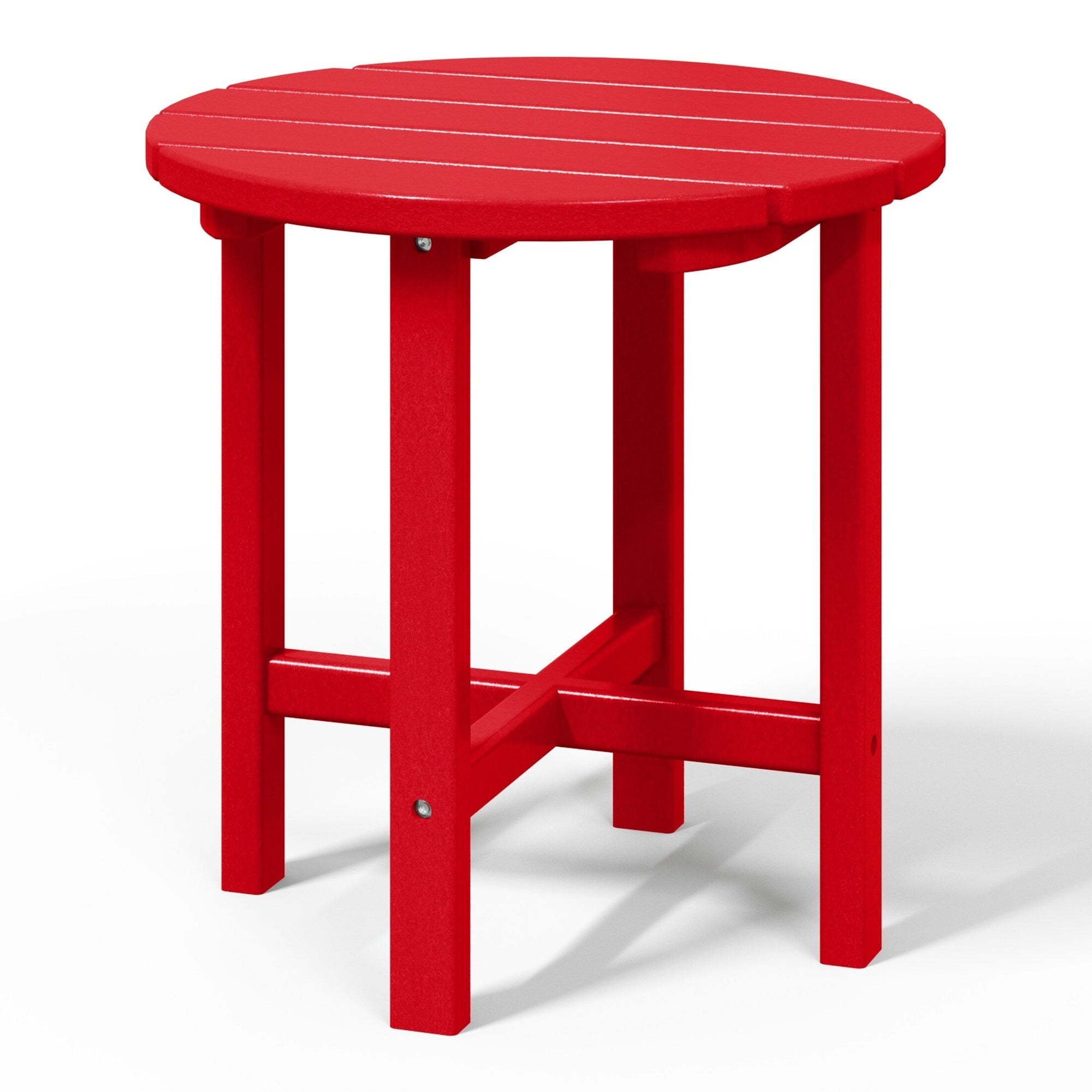 Polytrends Altura Eco-friendly All Weather Round 18 Side Table