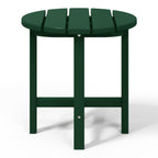 Polytrends Altura Eco-friendly All Weather Round 18 Side Table