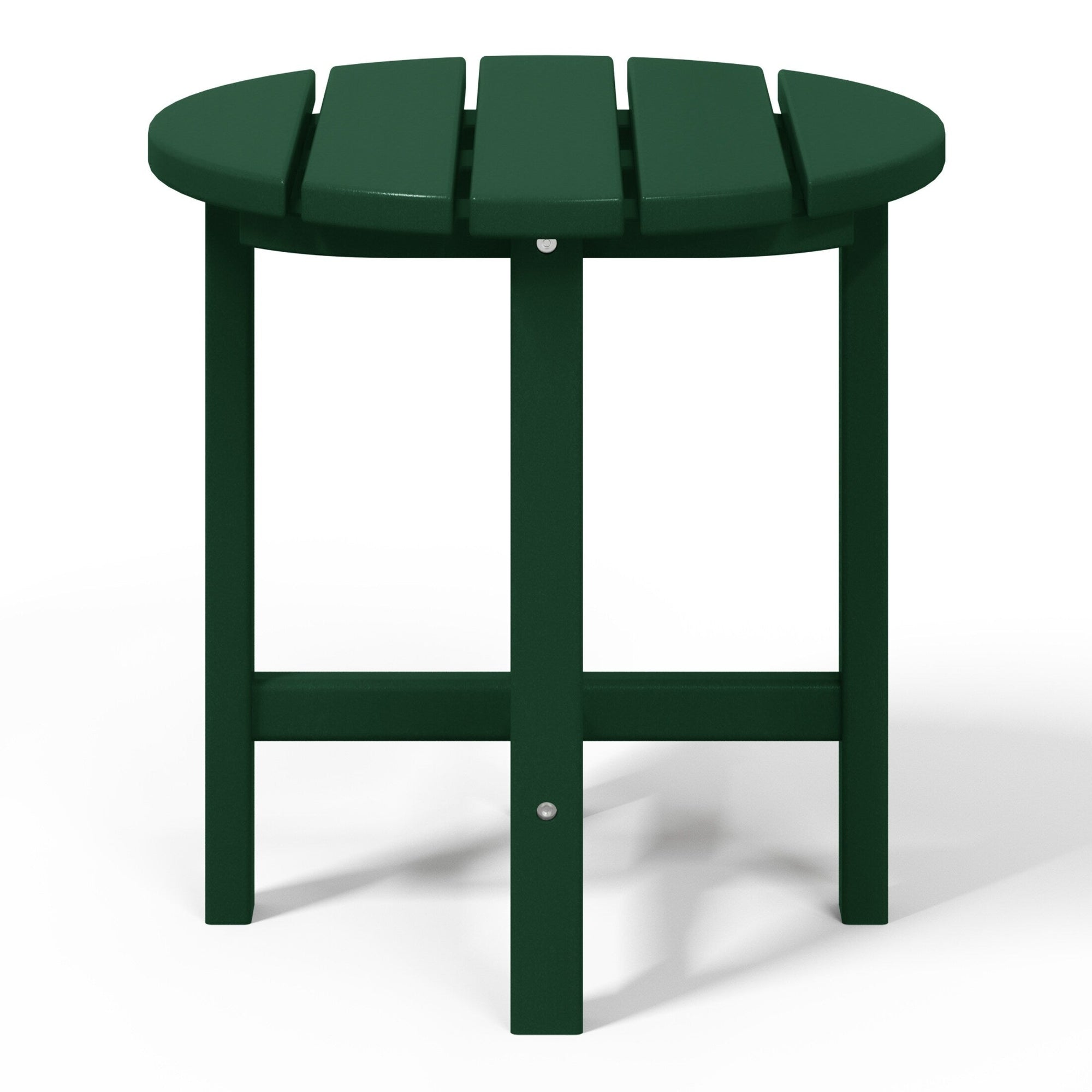 Polytrends Altura Eco-friendly All Weather Round 18 Side Table