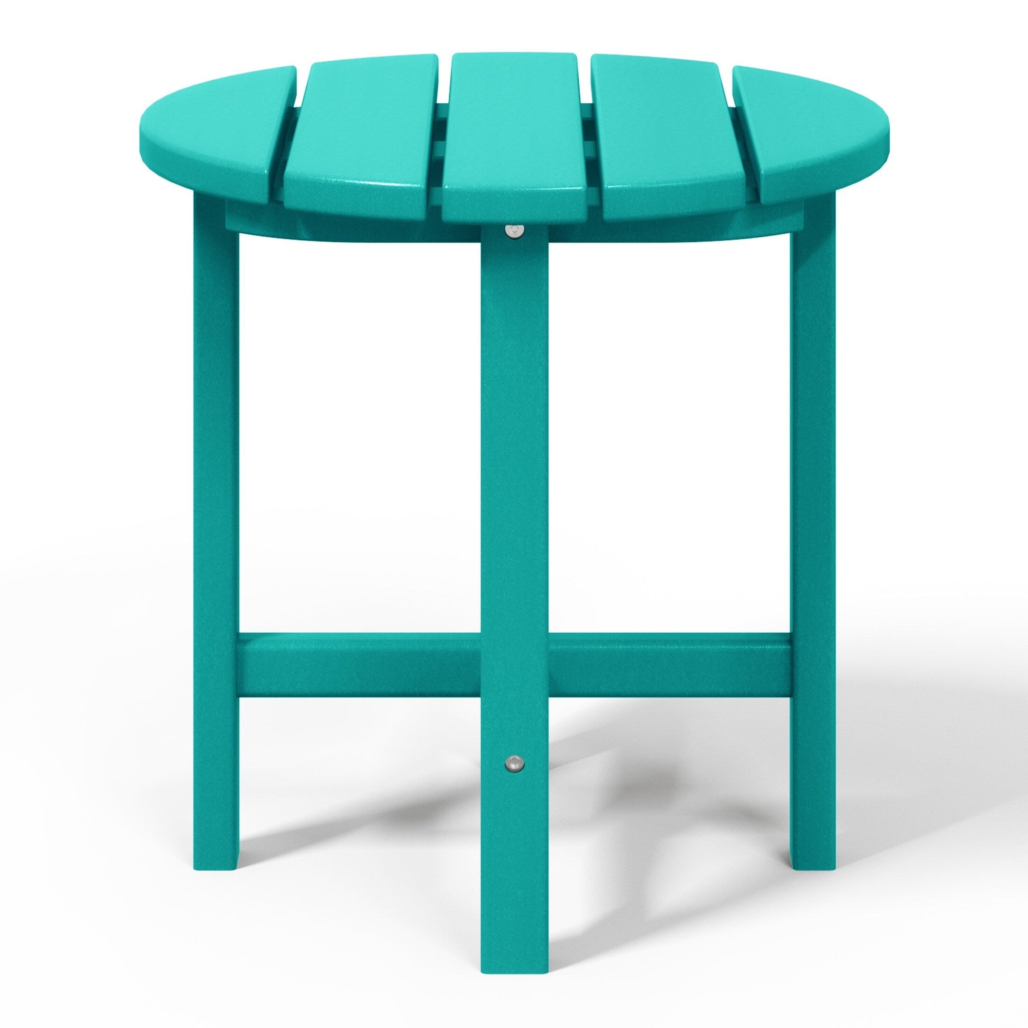 Polytrends Altura Eco-friendly All Weather Round 18 Side Table