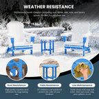 Polytrends Altura Eco-friendly All Weather Round 18 Side Table