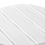 Polytrends Altura Eco-friendly All Weather Round 18 Side Table